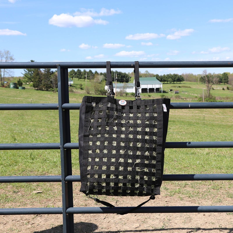 Paris Tack Ultra Slow Feeder Horse Hay Bag with Super Tough Bottom and 6 Month Warranty - Image 4